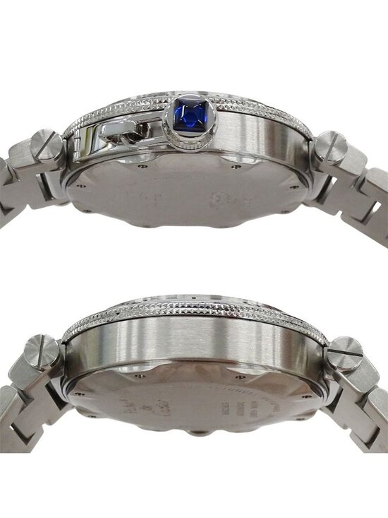 Cartier Watch Pasha Seatimer Date Automatic Winding at Stainless Steel Silver main image 10